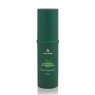 Anna Lotan Greens Pure Essence grynoji brandžios, sausos odos esencija, 30ml