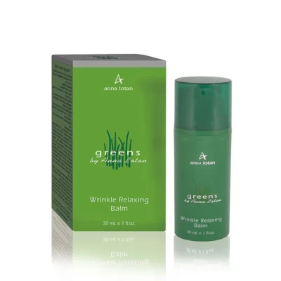 Anna Lotan Greens Wrinkle Relaxing Balm raukšles atpalaiduojantis balzamas, 30ml