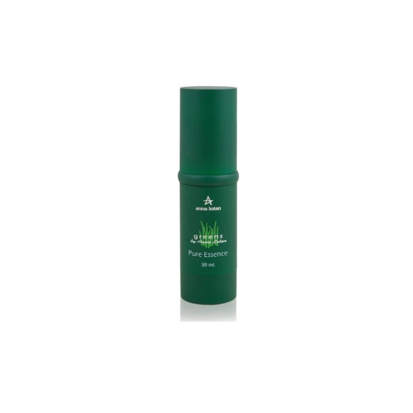 Anna Lotan Greens Pure Essence grynoji brandžios, sausos odos esencija, 30ml