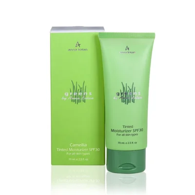 Anna Lotan Greens veido kremas su atspalviu SPF30, 70ml
