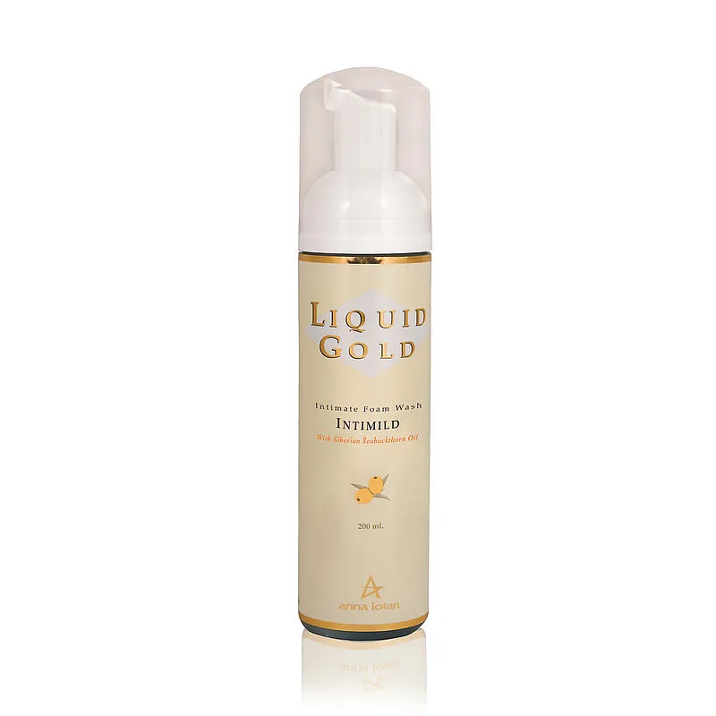 Anna Lotan Liquid Gold intymios higienos prausiklis su šaltalankių aliejumi, 200ml Anna Lotan Liquid Gold intymios higienos prausiklis su šaltalankių aliejumi, 200ml