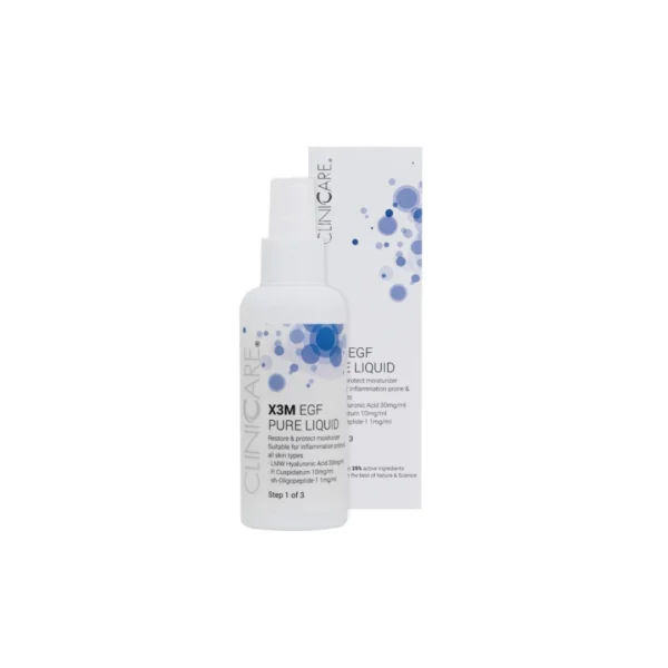 Cliniccare X3M EGF PURE priešuždegiminio poveikio losjonas, 100 ml