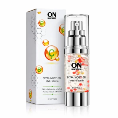 ONmacabim VC drėkinamasis gelis su multivitaminais, 30ml