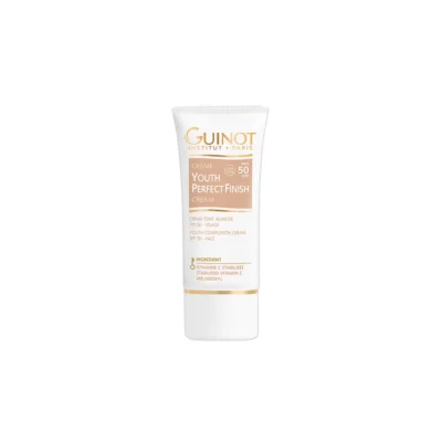 Guinot Youth Perfect Finish Cream jauninamasis veido kremas su spalva SPF50, 30ml