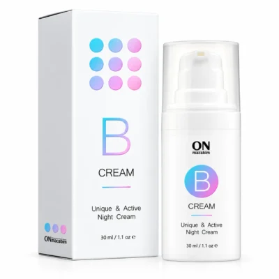 Onmacabim B-CREAM naktinis kremas riebiai probleminei odai, 30ml