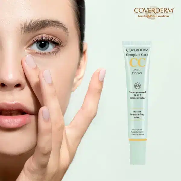 Coverderm Complete Care CC kremas paakiams SPF 15