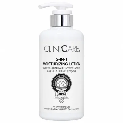 Cliniccare 2-IN-1 Moisturizing Lotion švelni drėkinamoji emulsija veidui, 500ml