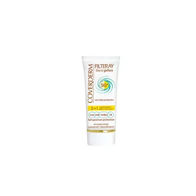 Coverderm apsauginis veido kremas normaliai odai SPF50, 50ml