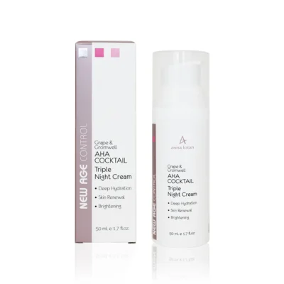 Anna Lotan New Age Control Triple Night Cream trejopo poveikio naktinis kremas, 50 ml