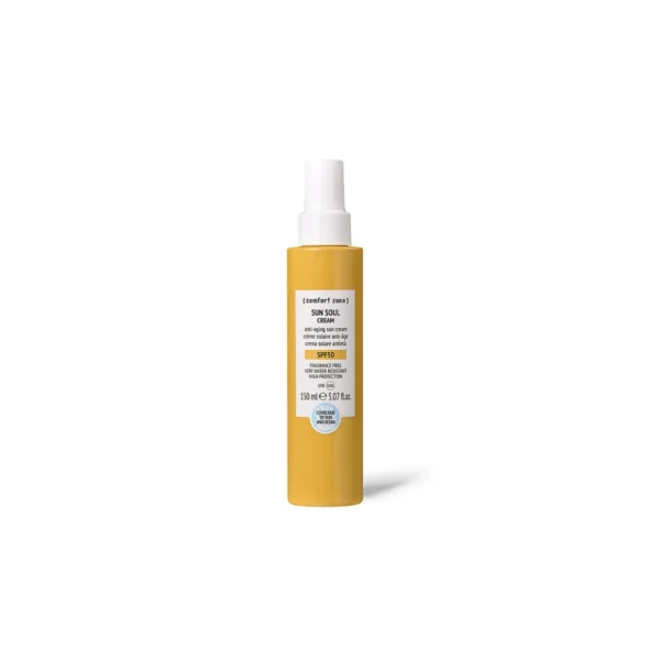 COMFORT ZONE SUN SOUL priešaukšlinis kremas nuo saulės kūnui SPF50, 150 ml