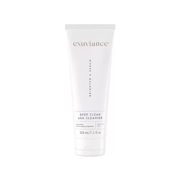 Exuviance EMBRACE Deep Clean AHA prausiklis normaliai-mišriai odai, 212 ml