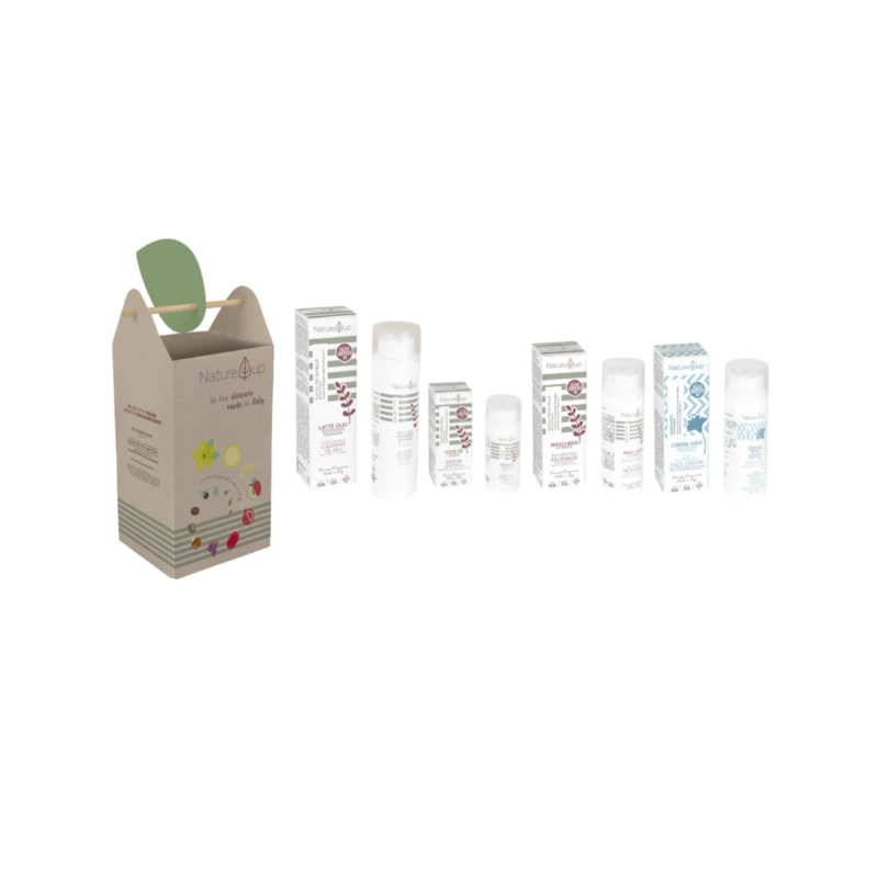 Naturys kosmetikos rinkinys odos drėkinimui, 4 prod.