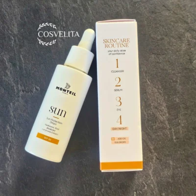 MONTEIL SUN PROTECTION DROPS SPF 50 veido apsauga nuo saulės, 30