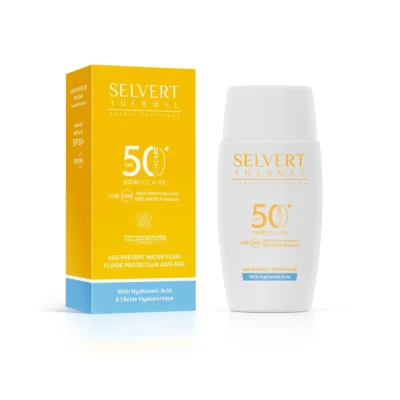 Selvert Thermal apsauginė emulsija veidui SPF 50 su hialurono rūgštimi, 50 ml