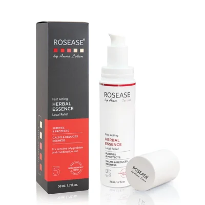 Anna Lotan ROSEASE greito poveikio žolelių esencija, 50ml