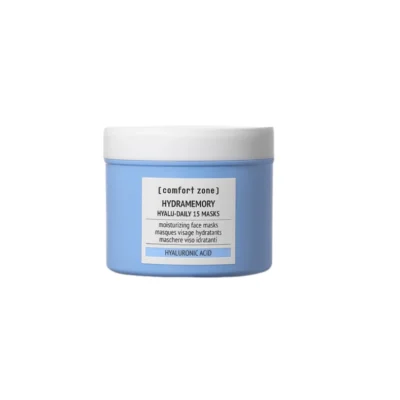 Comfort Zone Hydramemory drėkinamosios lakštinės veido kaukės (15x), 1 vnt