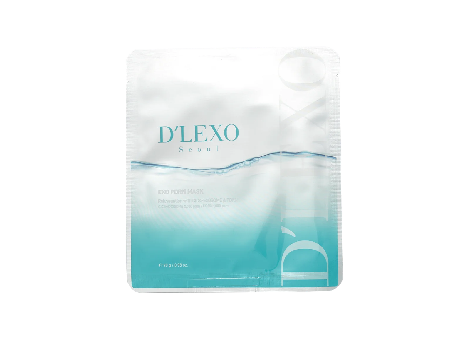 DERMALINE Dermaline Mask lakštinė kaukė su PDRN ir egzosomomis, 28g