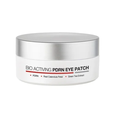 DERMALINE PDRN SOLUTION EYE PATCH hidrogelio paakių kaukės - padeliai su PDRN, 60 vnt.