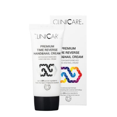 Cliniccare Time Reverse rankų kremas, 50 ml