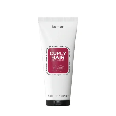KEMON CARE CURLY LEAVE IN nenuplaunama priemonė garbanotiems plaukams, 200ml