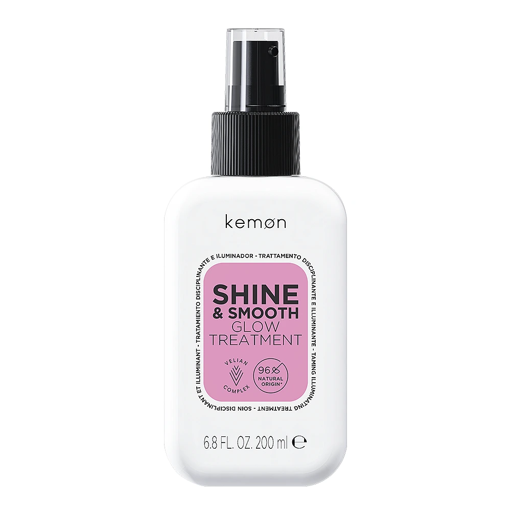 KEMON CARE SHINE & SMOOTH žvilgesio ir glotnumo plaukams suteikianti purškiama priemonė, 200 ml