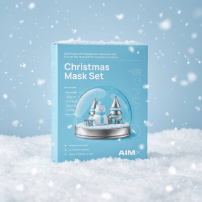 AIMX Veido kaukių rinkinys "Christmas Mask Set", 6 vnt